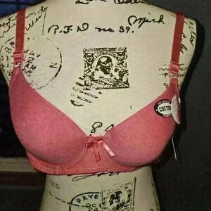 Mamia Womans Full Support Pink Bra Size 36C